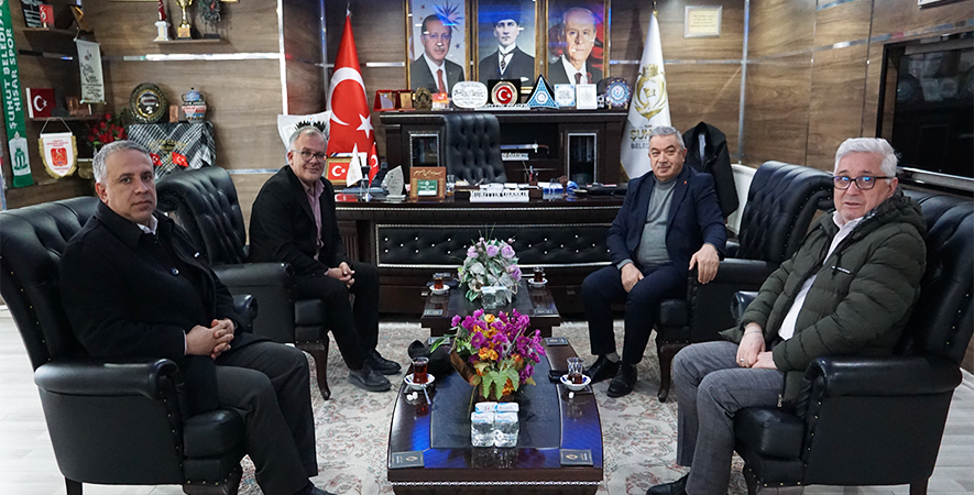 METEOROLOJİ HEYETİNDEN BAŞKAN ÖZAŞKIN’A NEZAKET ZİYARETİ