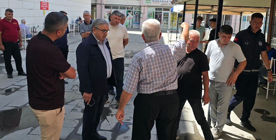 BAŞKAN ÖZAŞKIN HİZMET TURUNA DEVAM EDİYOR