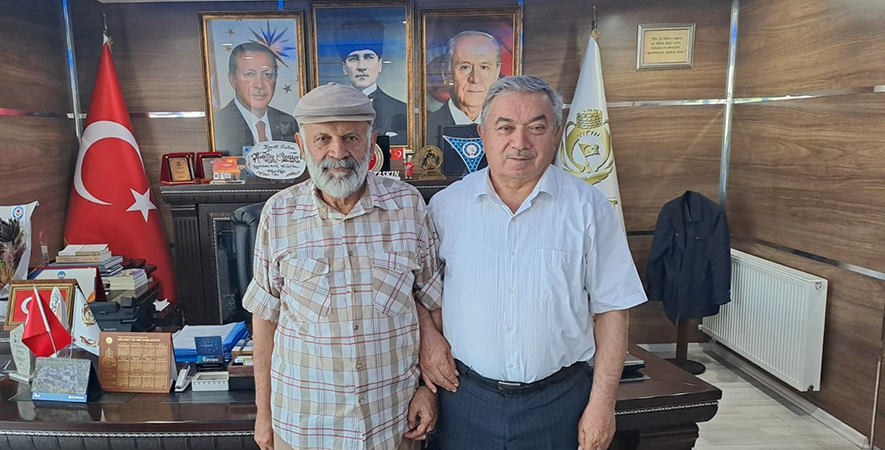 BAŞKAN ÖZAŞKIN’A ANLAMLI ZİYARET